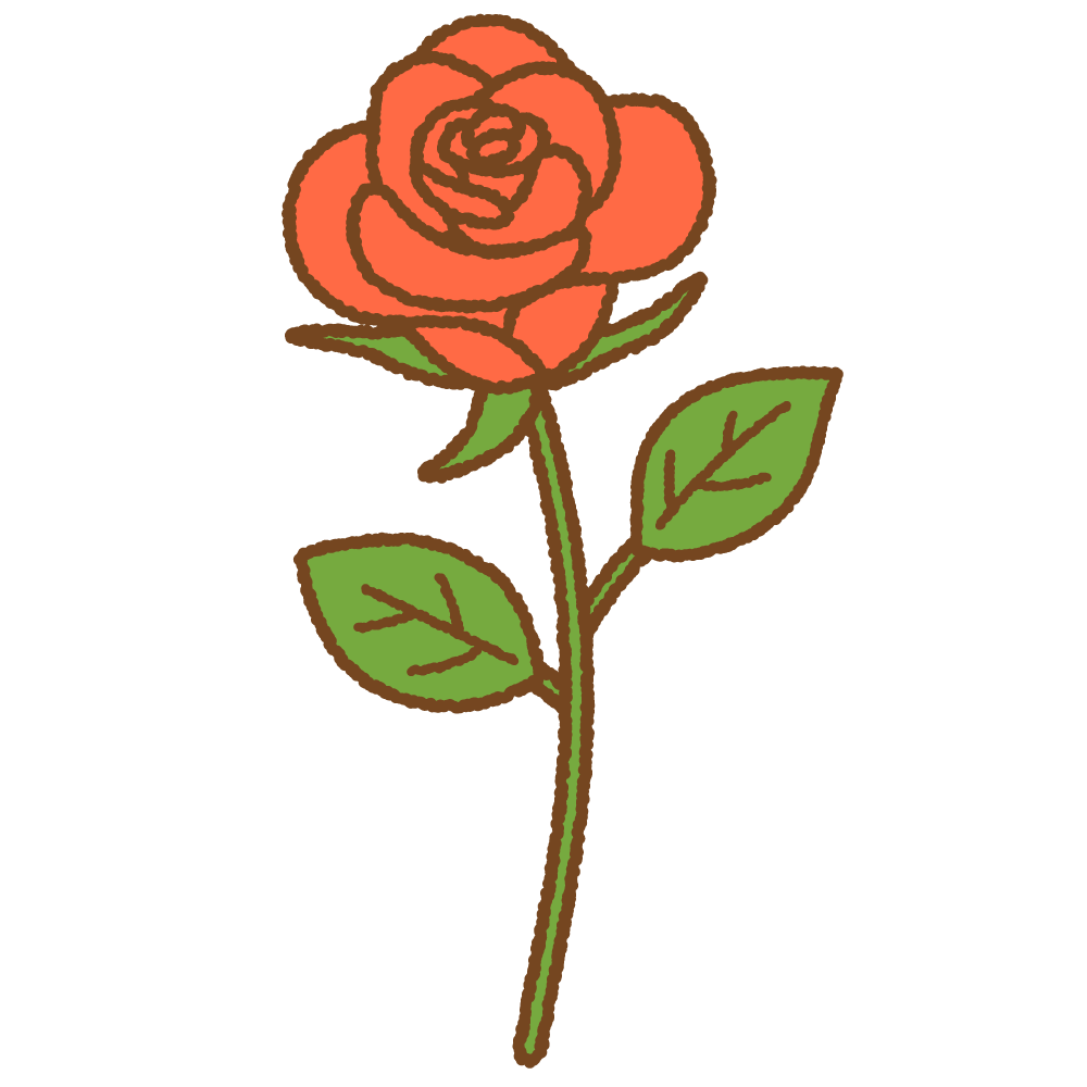 薔薇 棘 イラスト - KibrisPDR