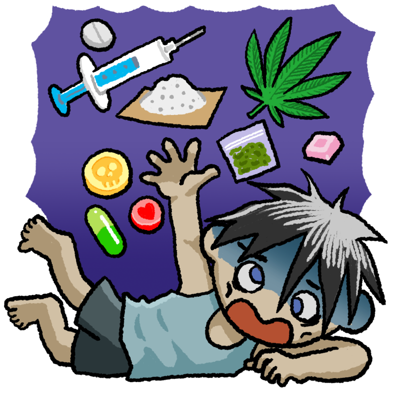 薬物 乱用 イラスト - KibrisPDR