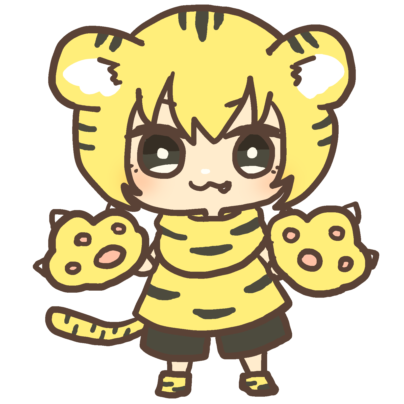 虎 擬人 化 イラスト - KibrisPDR