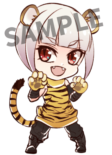 虎 擬人 化 イラスト詳細 2位