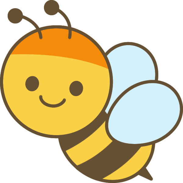 蜂 イラスト 簡単詳細 9位