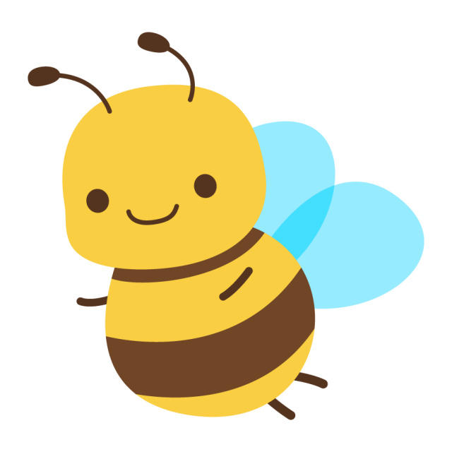 蜂 イラスト 簡単詳細 6位