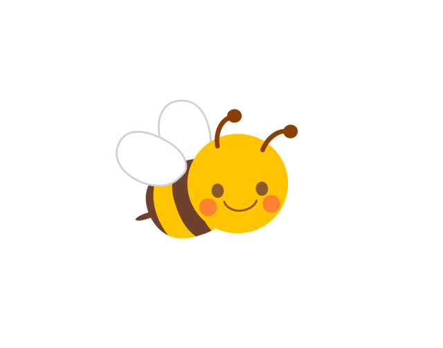 蜂 イラスト 簡単詳細 7位