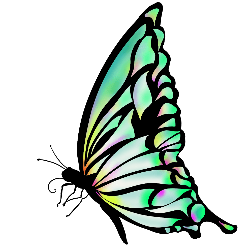 蝶 イラスト 簡単 - KibrisPDR