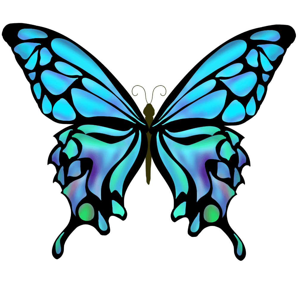 蝶々 の イラスト - KibrisPDR