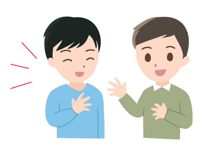 話し て いる イラスト詳細 8位
