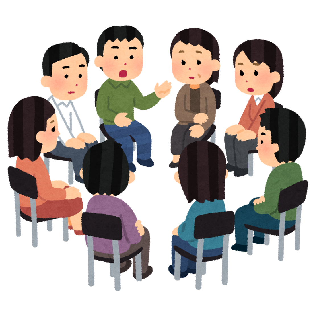 話し合い イラスト詳細 7位