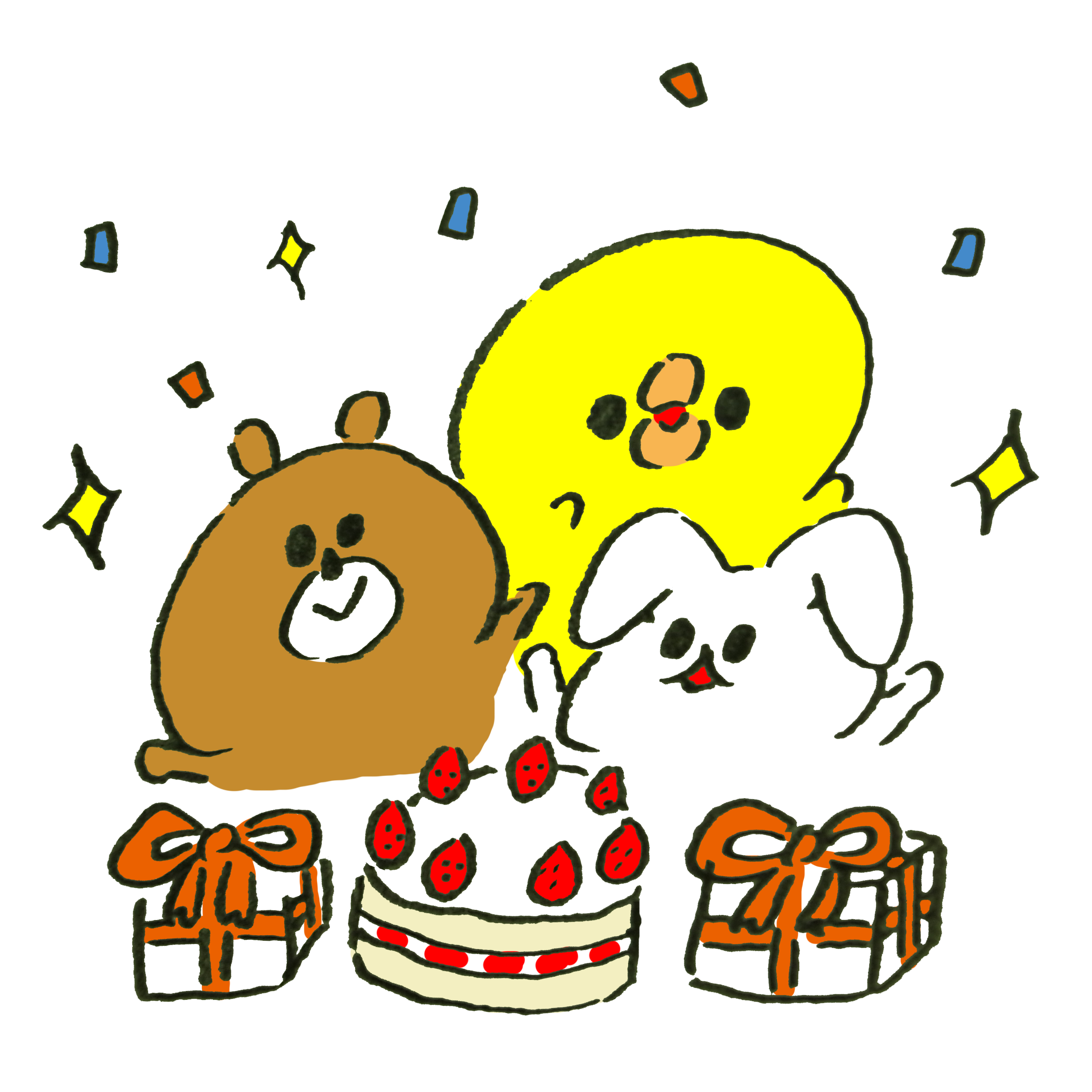 誕生 日 イラスト かわいい詳細 2位