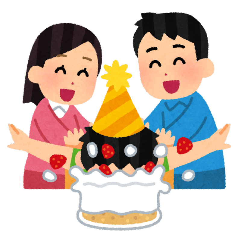 誕生 日 イラスト かわいい詳細 7位