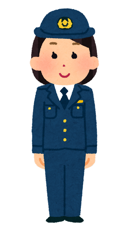 警察 官 の イラスト詳細 8位