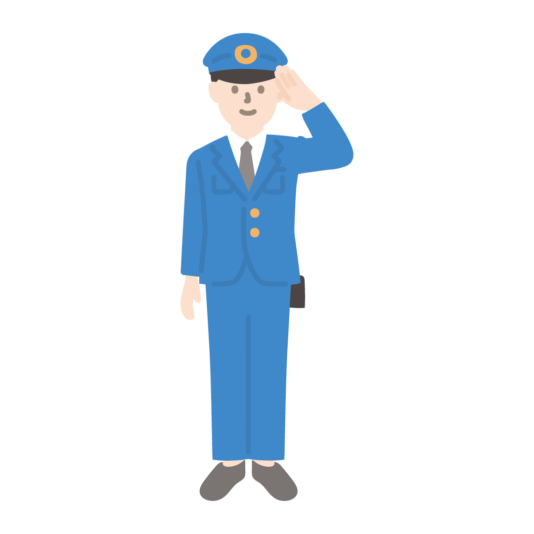 警察 官 の イラスト詳細 5位