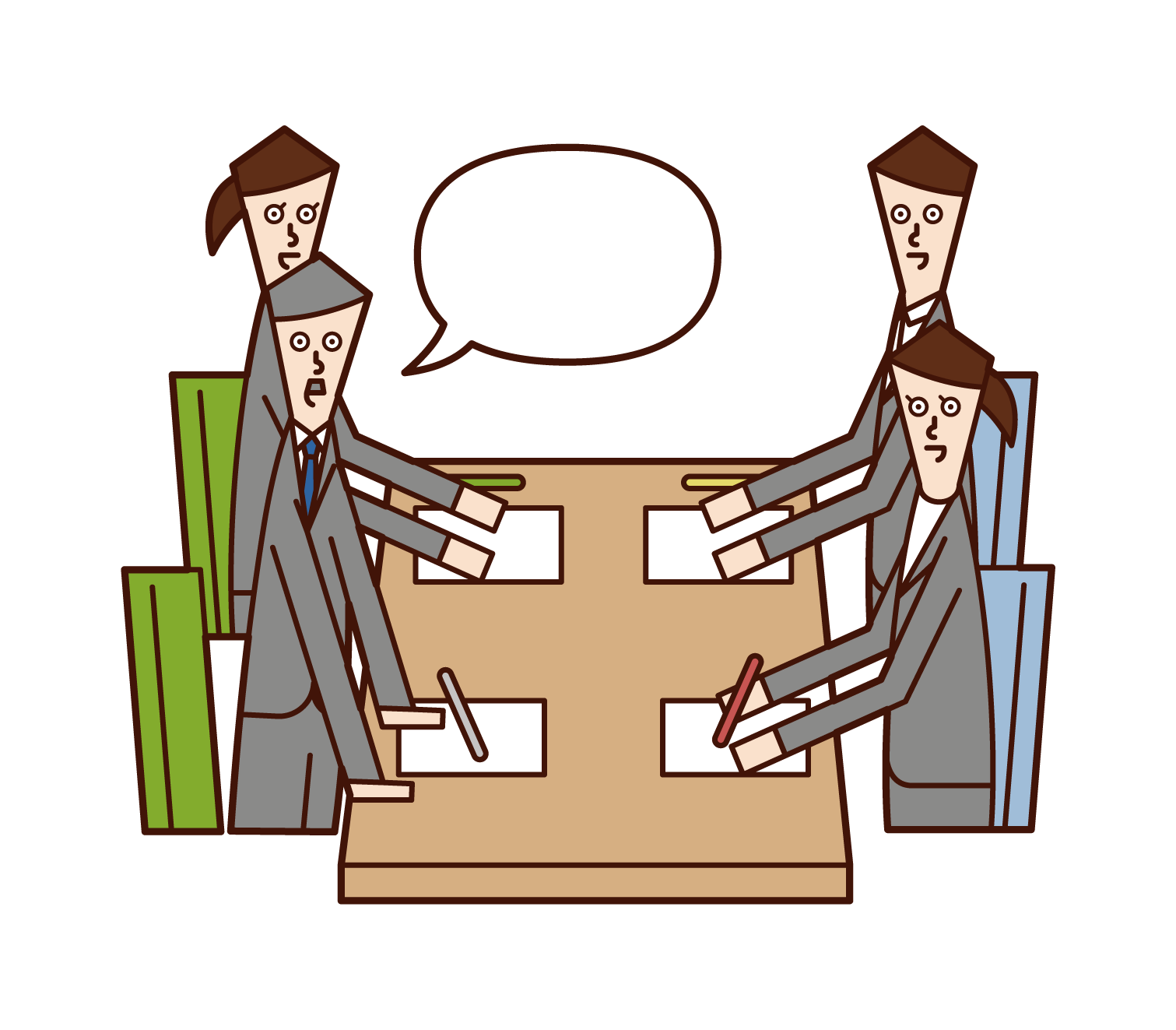 議論 イラスト詳細 12位