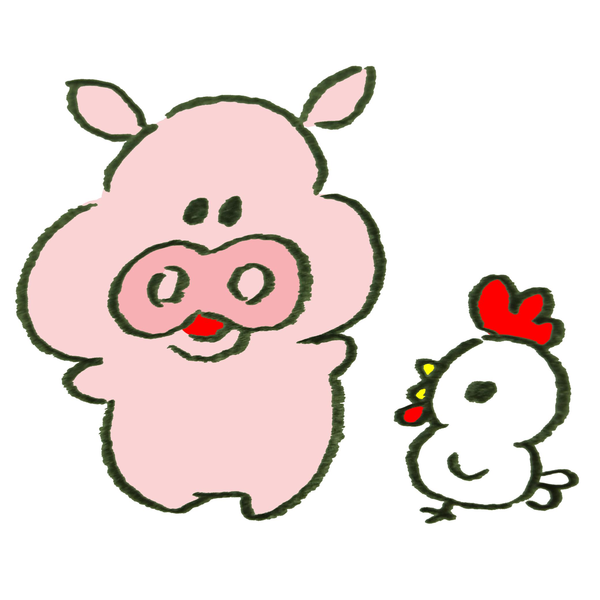 豚 の 画像詳細 10位