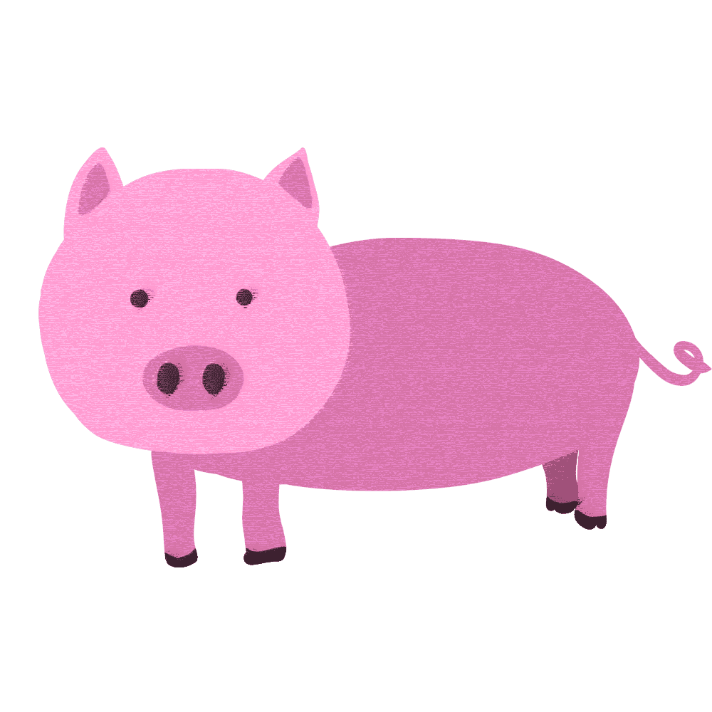 豚 イラスト かわいい 手書き詳細 9位