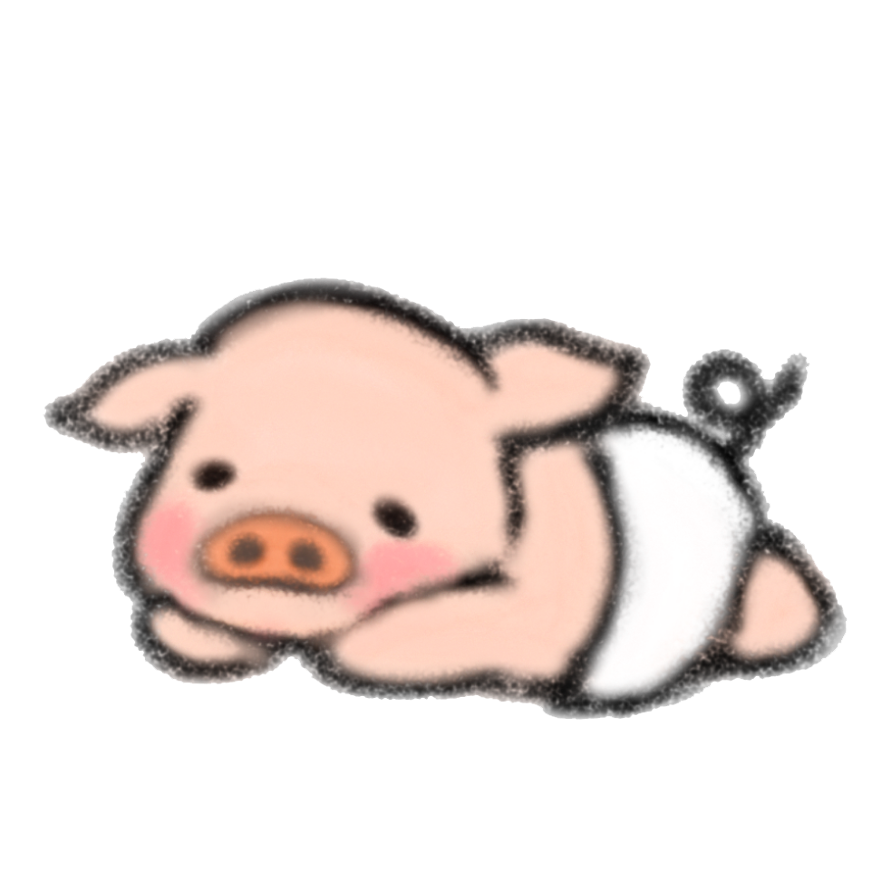 豚 イラスト かわいい 手書き詳細 5位