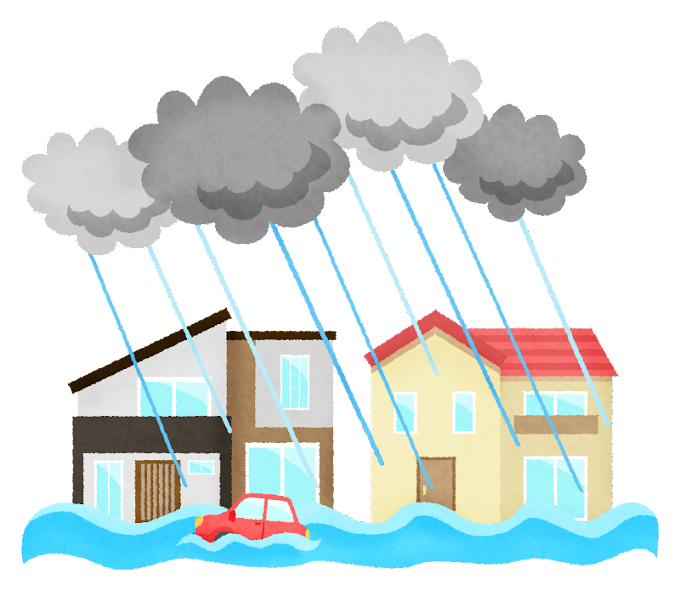 豪雨 イラスト詳細 9位