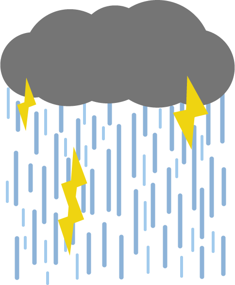 豪雨 イラスト詳細 7位