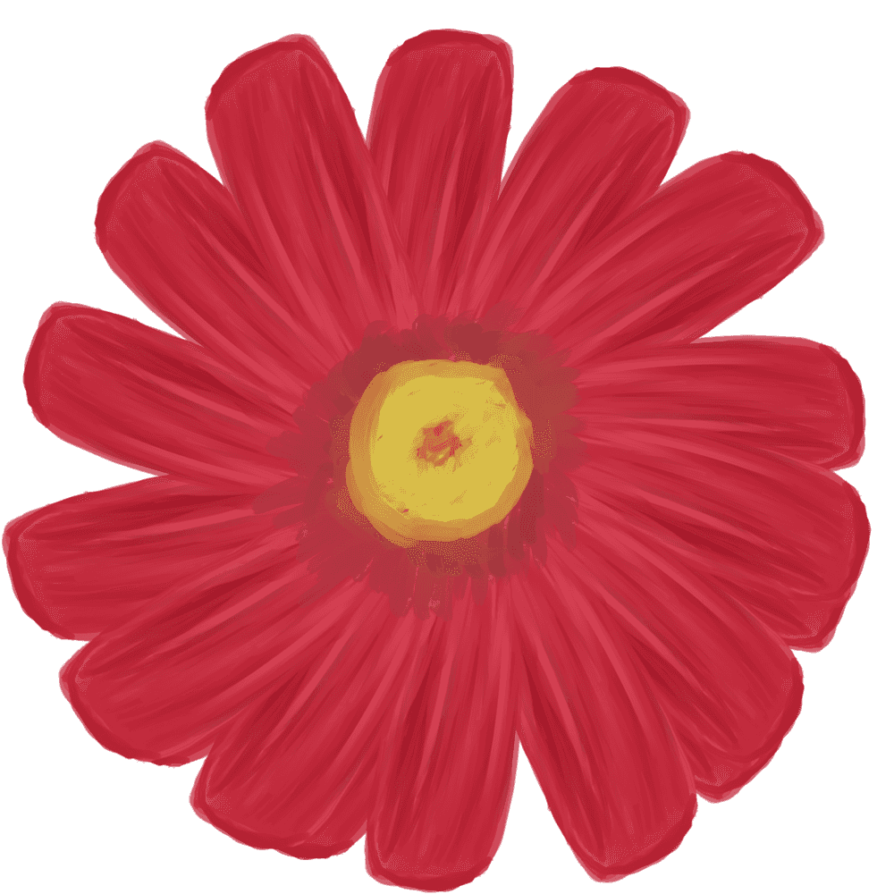 赤い 花 イラスト詳細 9位
