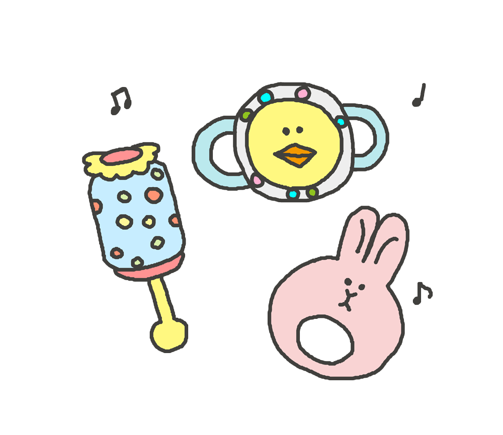 赤ちゃん おもちゃ イラスト詳細 2位