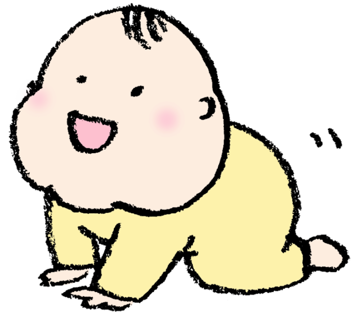 赤ちゃん イラスト 手書き詳細 10位