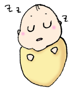赤ちゃん イラスト 手書き詳細 5位