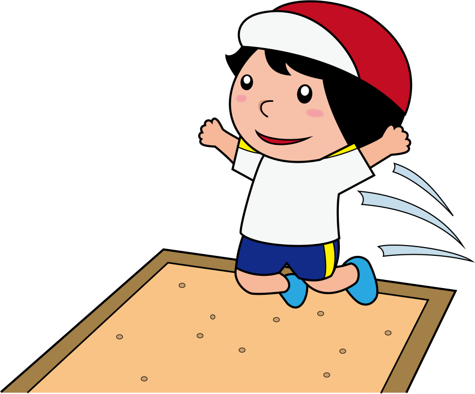 走り幅跳び イラスト詳細 5位