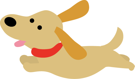 走る 犬 イラスト詳細 12位