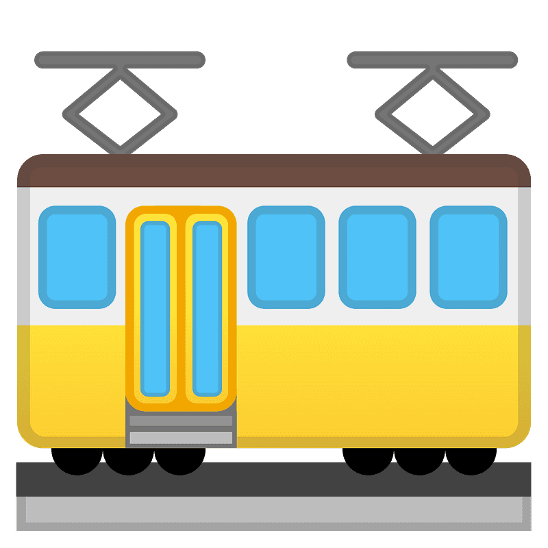 路面 電車 イラスト詳細 11位