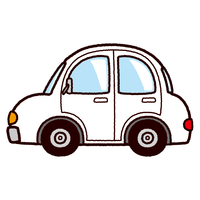 車 かわいい イラスト詳細 8位