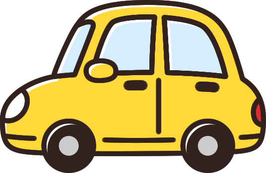 車 かわいい イラスト詳細 9位