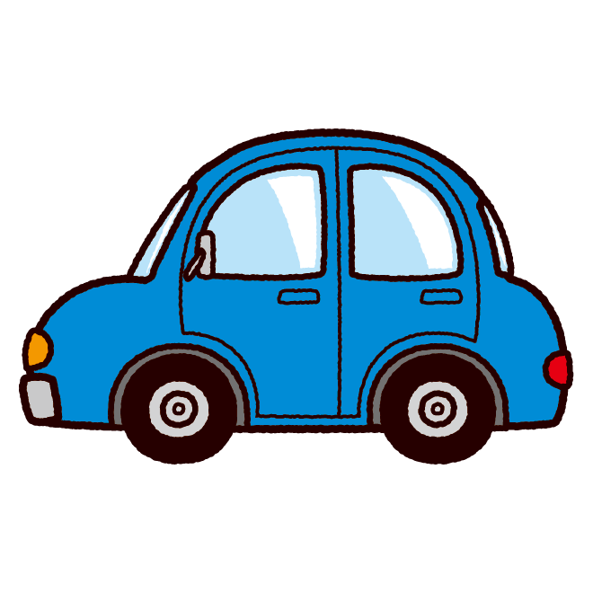 車 かわいい イラスト詳細 4位