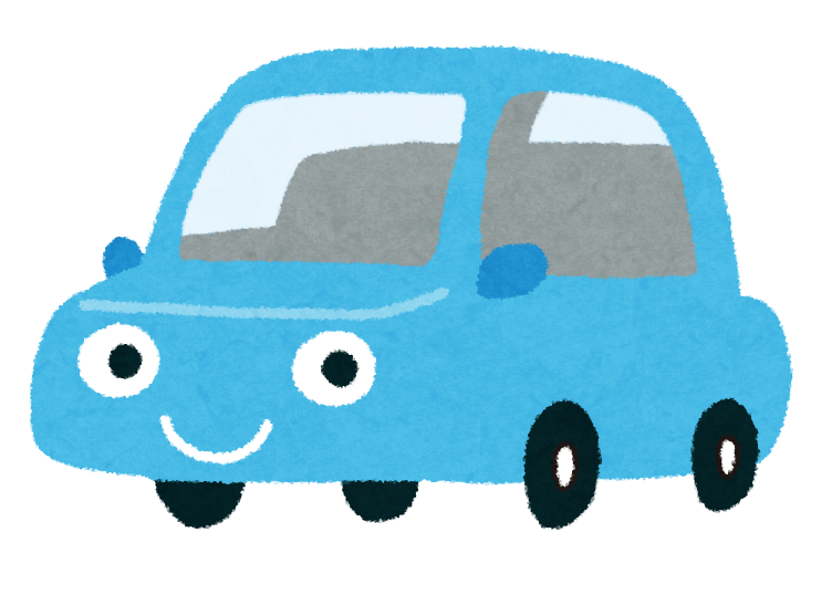 車 かわいい イラスト詳細 6位