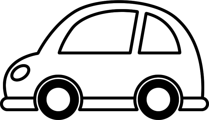 車 イラスト 白黒 - KibrisPDR