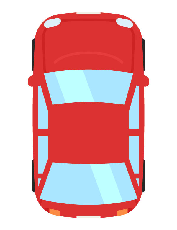 車 上 から 見 た イラスト詳細 8位