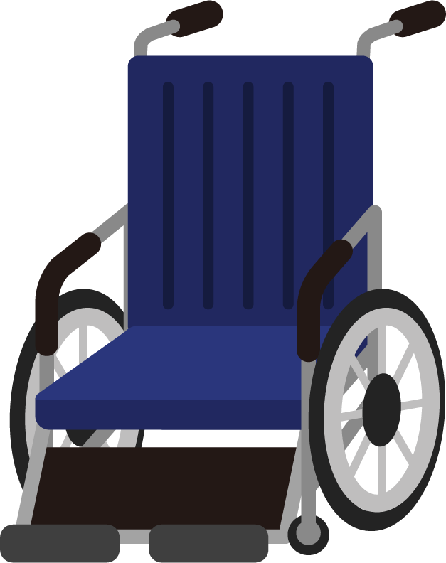 車椅子 イラスト 簡単詳細 2位