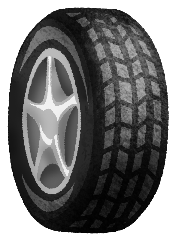 車輪 イラスト詳細 3位