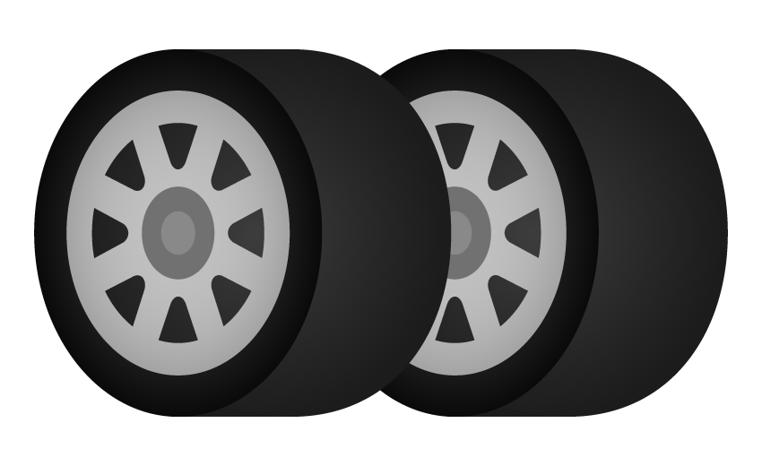 車輪 イラスト詳細 4位