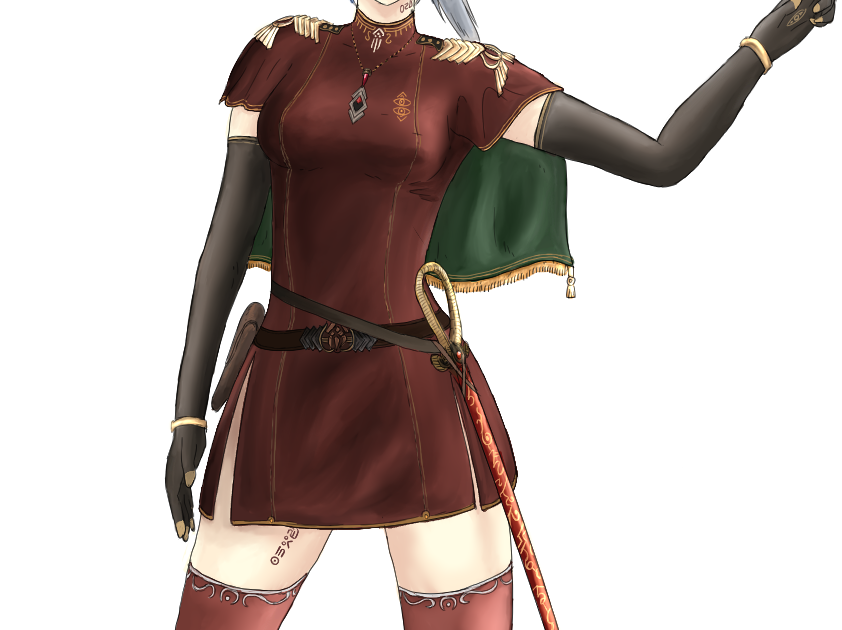 軍服 女性 イラスト詳細 2位
