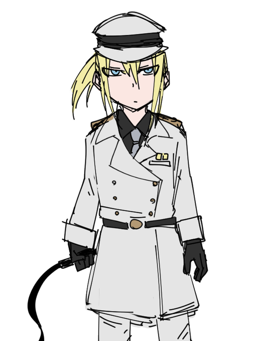 軍服 女性 イラスト詳細 13位