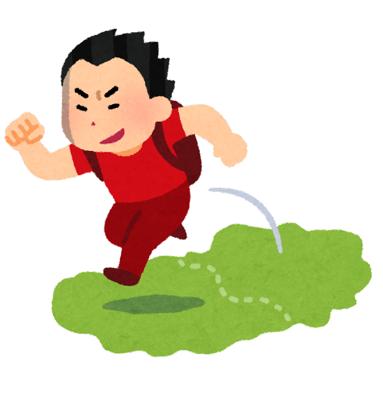 逃げる 人 イラスト詳細 7位