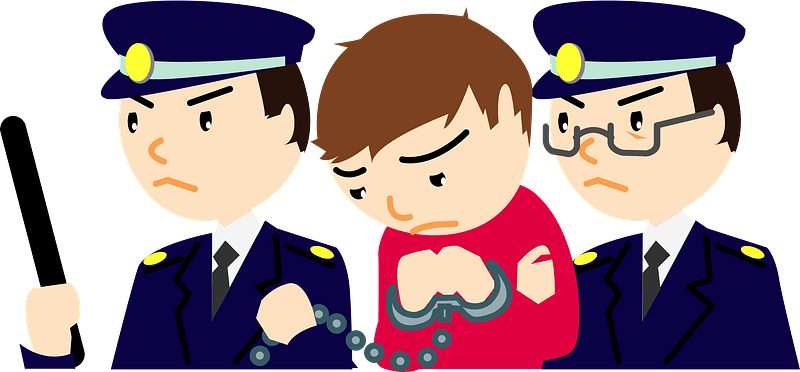逮捕 素材詳細 14位