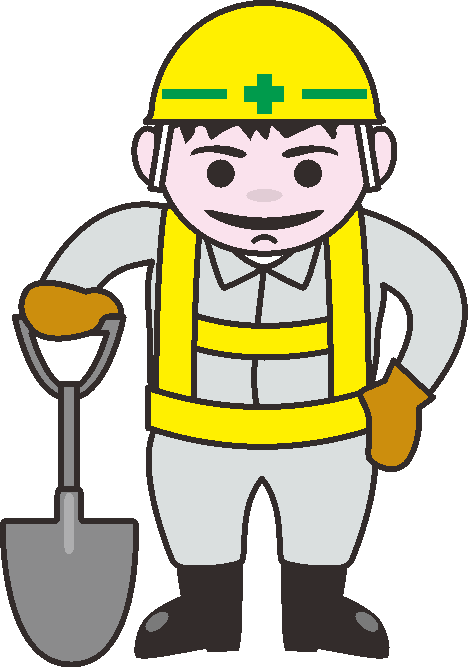 道路 工事 イラスト詳細 3位