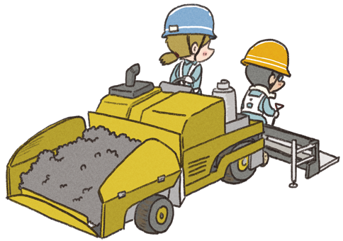 道路 工事 イラスト詳細 9位
