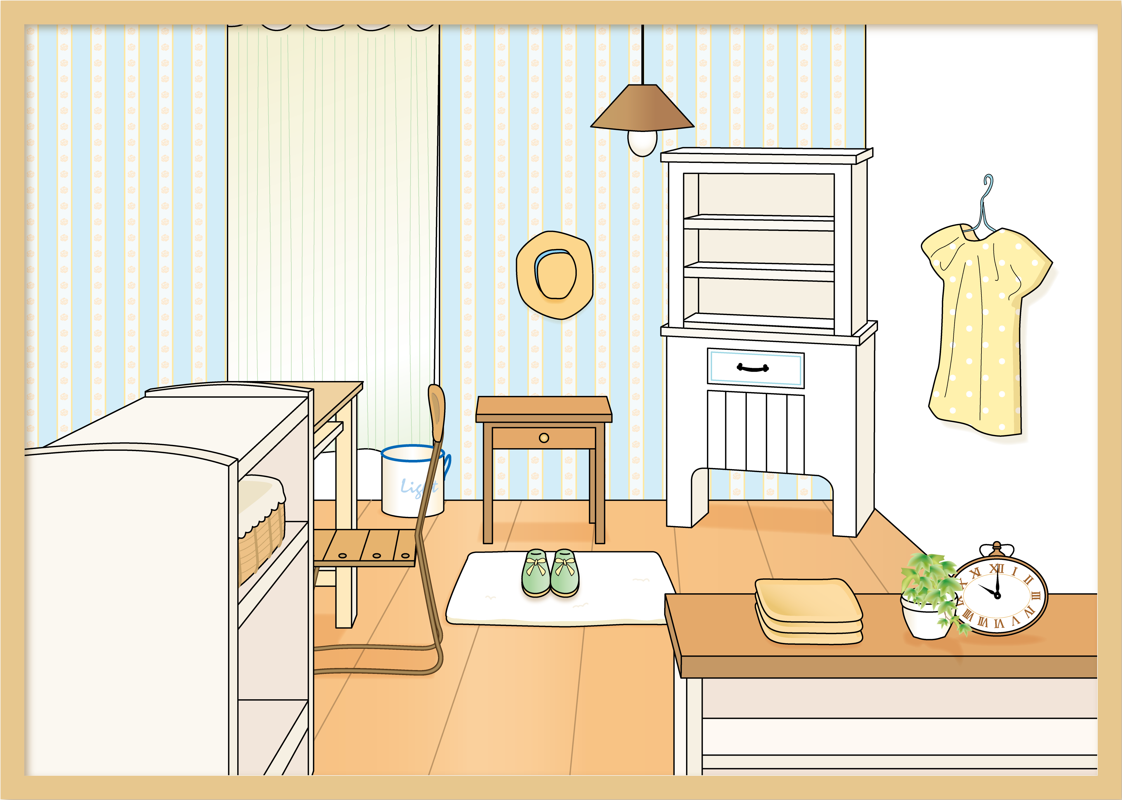 部屋 イラスト フリー詳細 5位