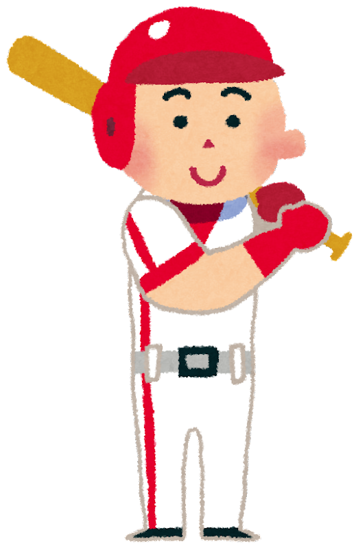 野球 選手 イラスト詳細 4位