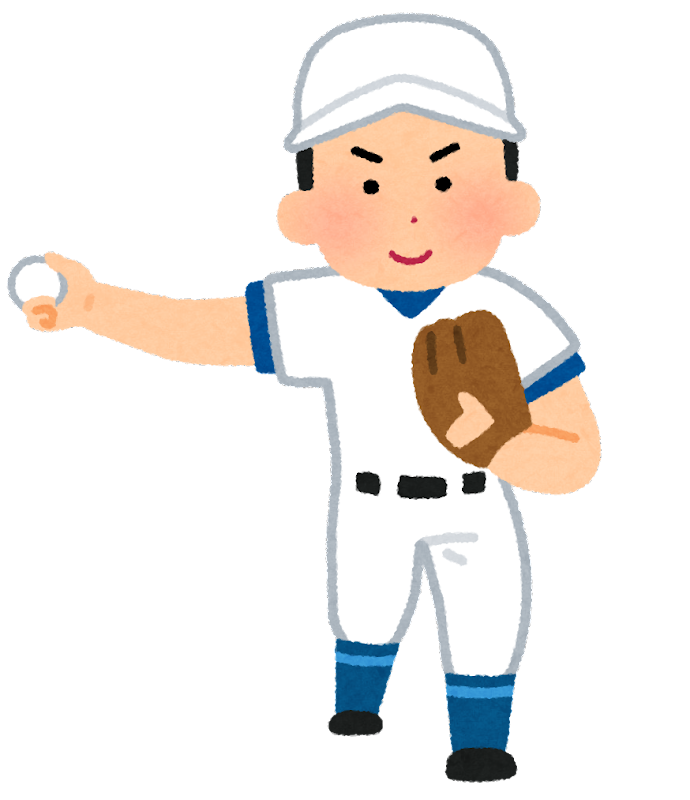 野球 選手 イラスト詳細 8位