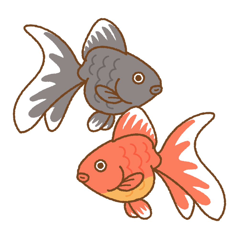 金魚 の イラスト詳細 10位