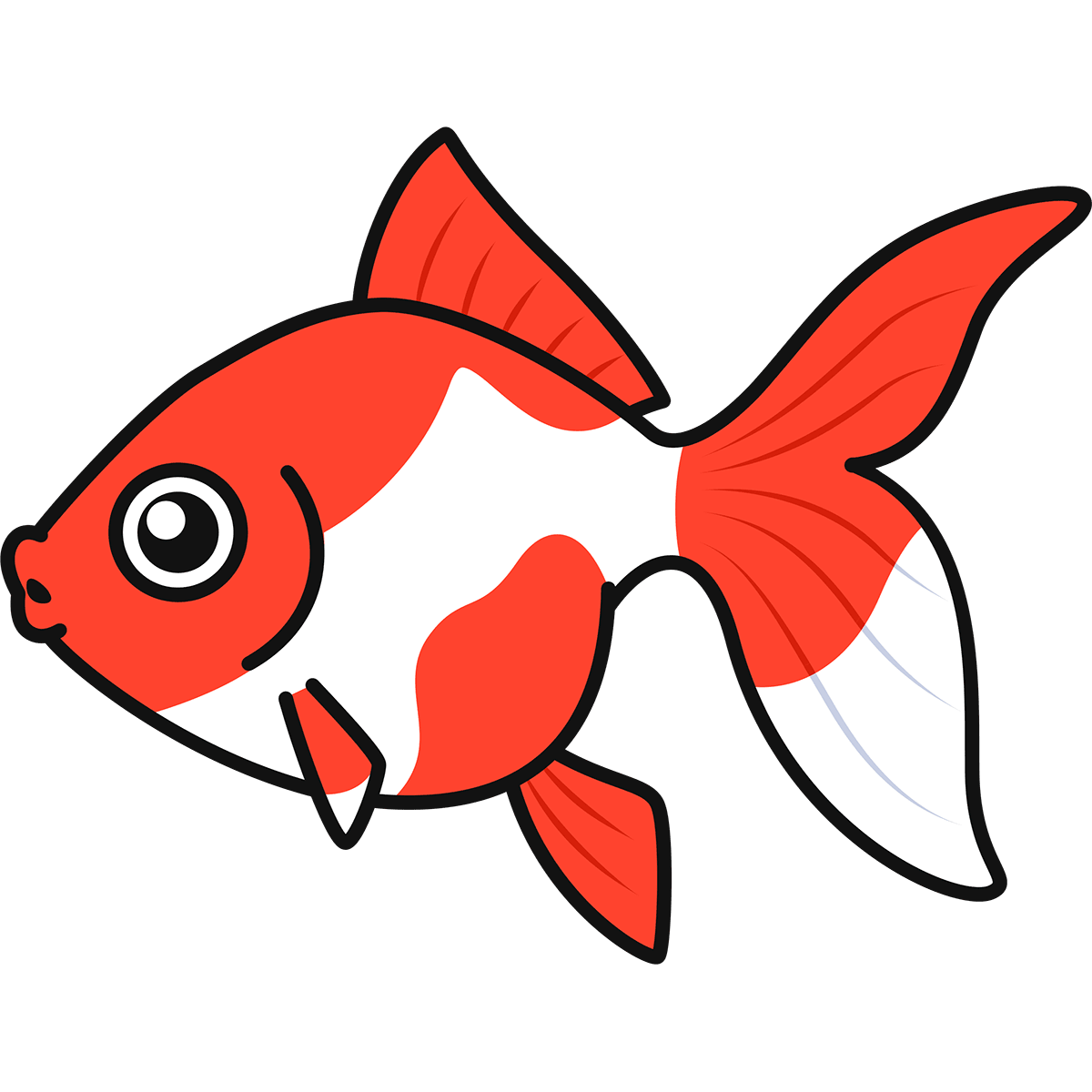 金魚 イラスト詳細 6位