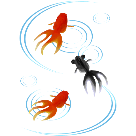 金魚 イラスト 和風 - KibrisPDR