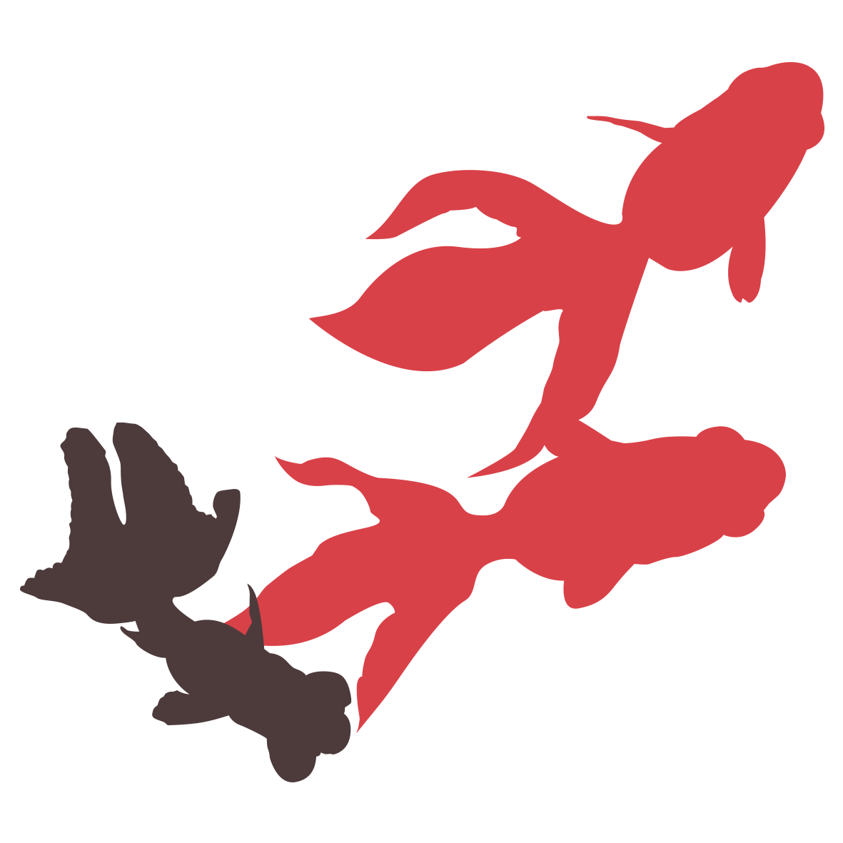 金魚 イラスト 和風詳細 5位